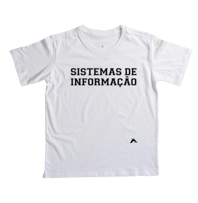 Camiseta Infantil Sistemas de Informação Classic