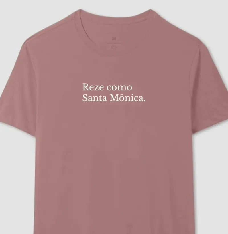 Reze como Santa Mônica