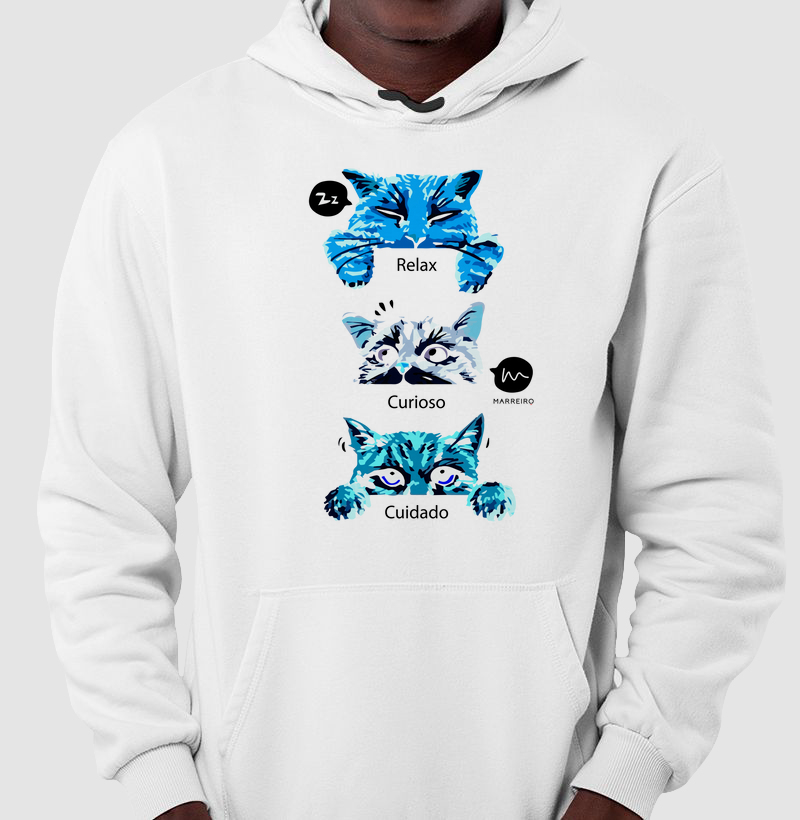 Moletom Reações Felinas