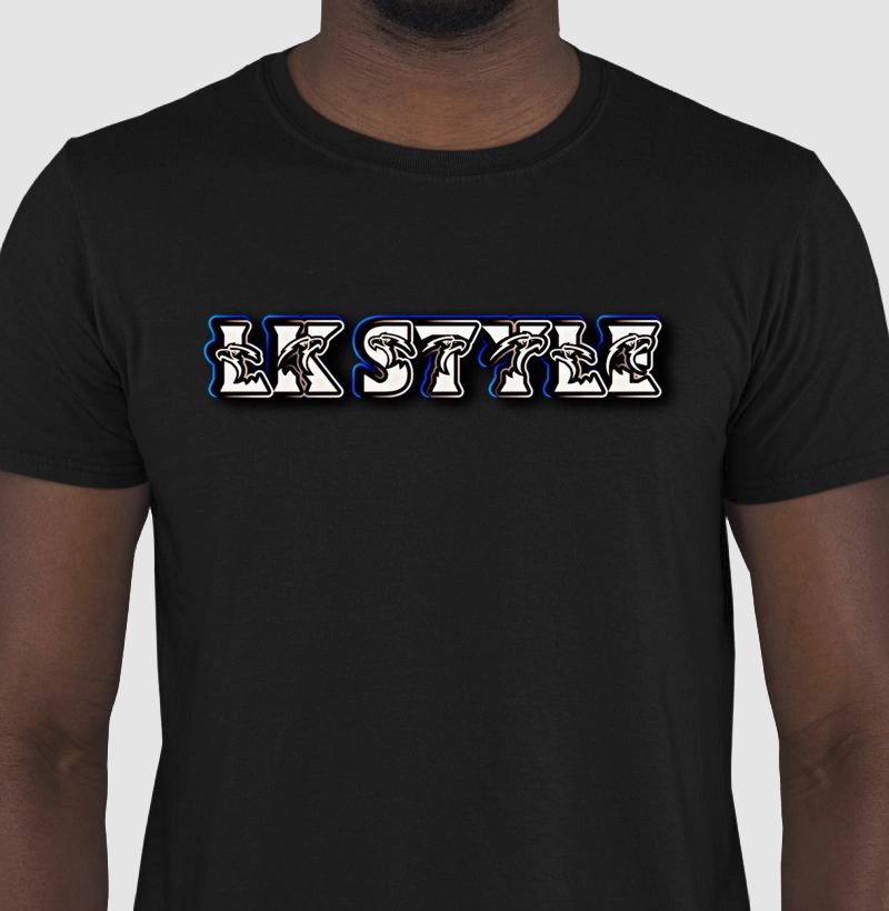LK STYLE ÁGUIA AZUL E BRANCO