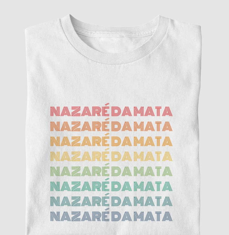 Nazaré da Mata Letreiro Retrô