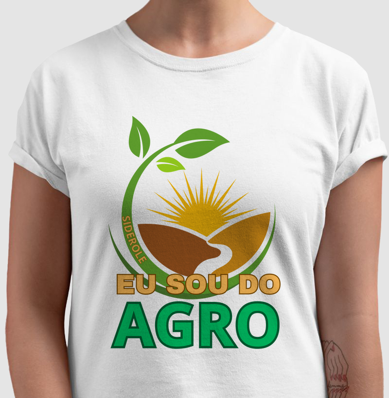 Camiseta Eu Sou Do Agro
