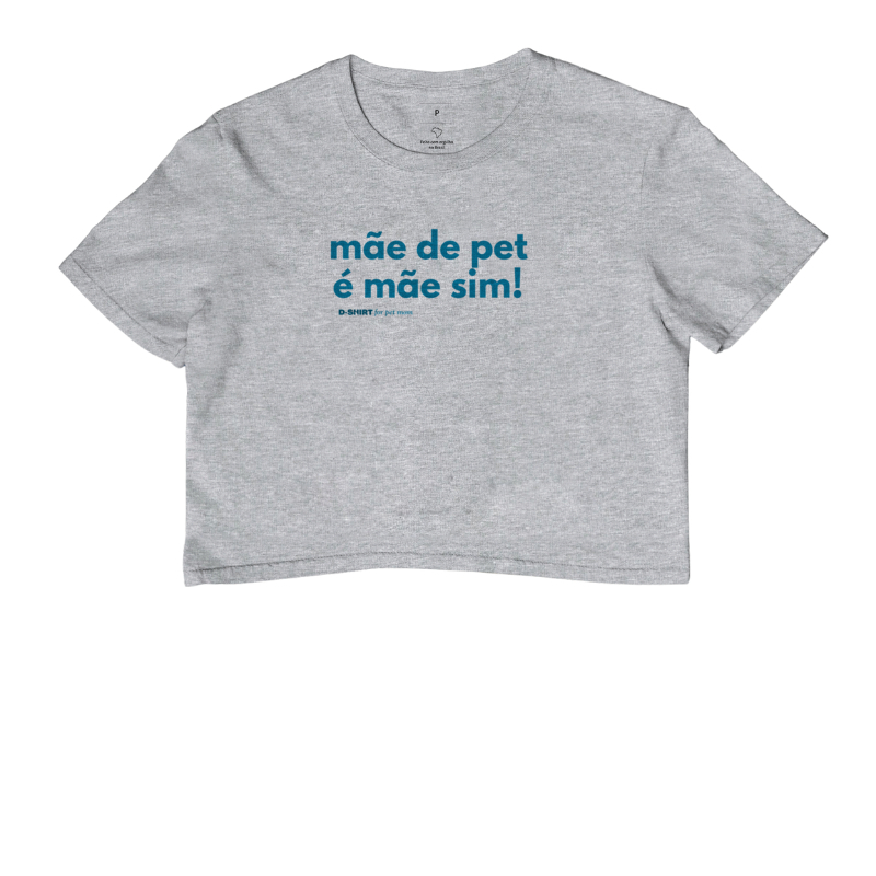 mãe de pet é mãe sim - azul