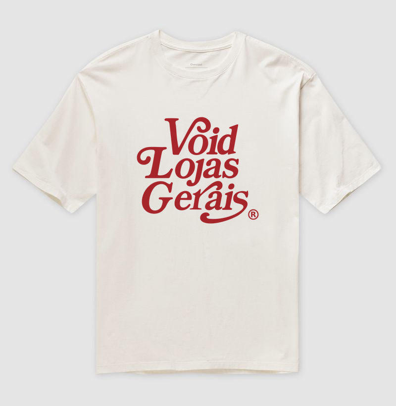 Void Lojas Gerais - Camiseta Oversized