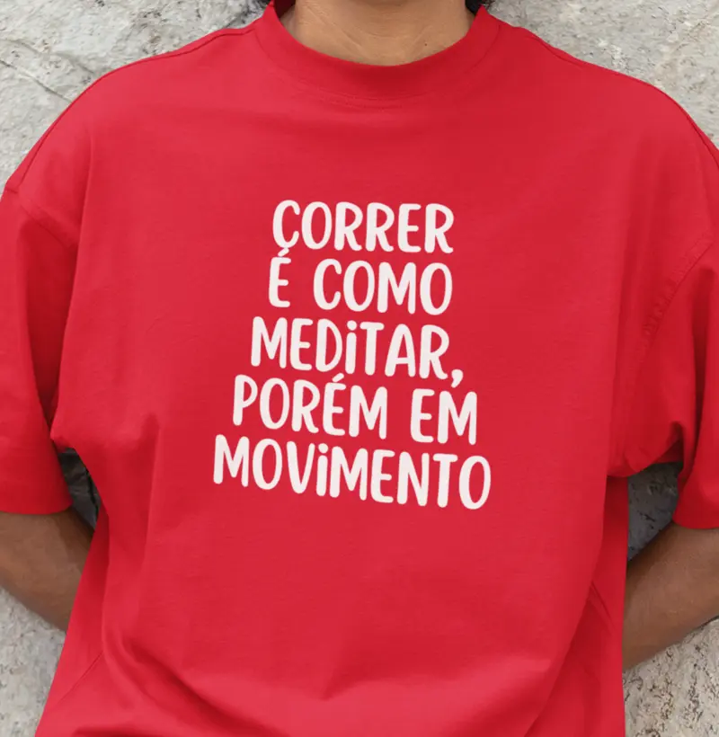Correr é como meditar