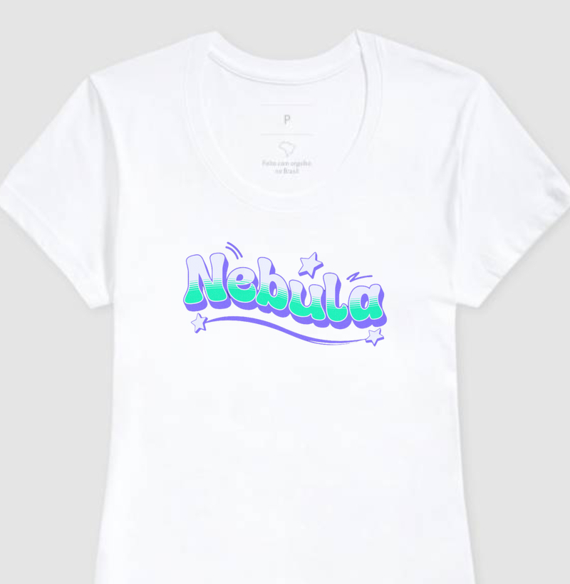 Camiseta Feminina -Nebula-