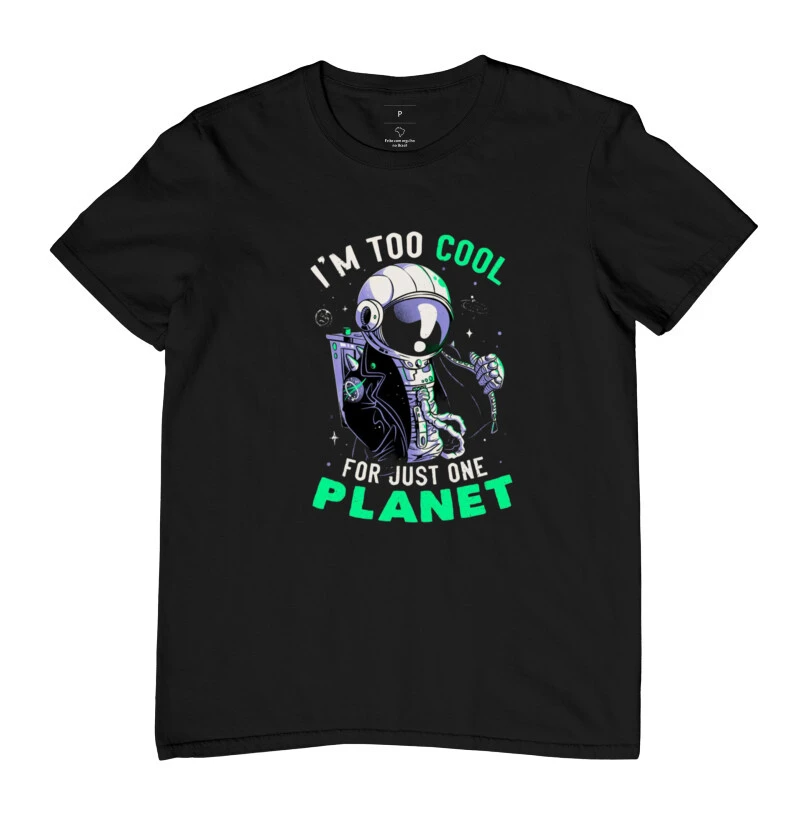 Astronautas Planets - Camisetas Masc. / Fem.