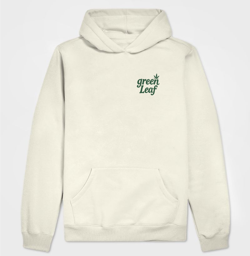 Hoodie moletom - Green Leaf