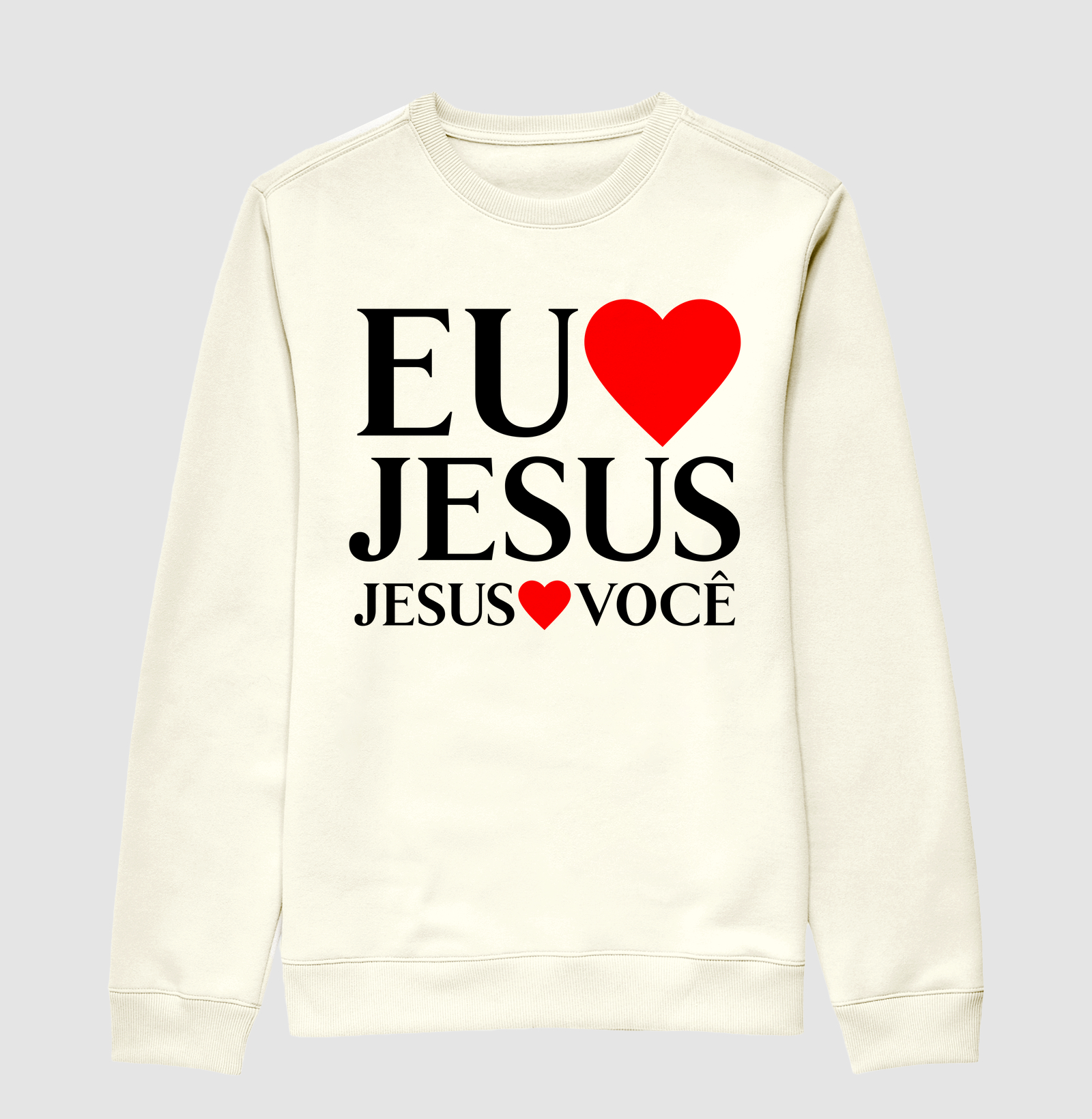 Eu Amo Jesus & Jesus Ama Você (Unissex)