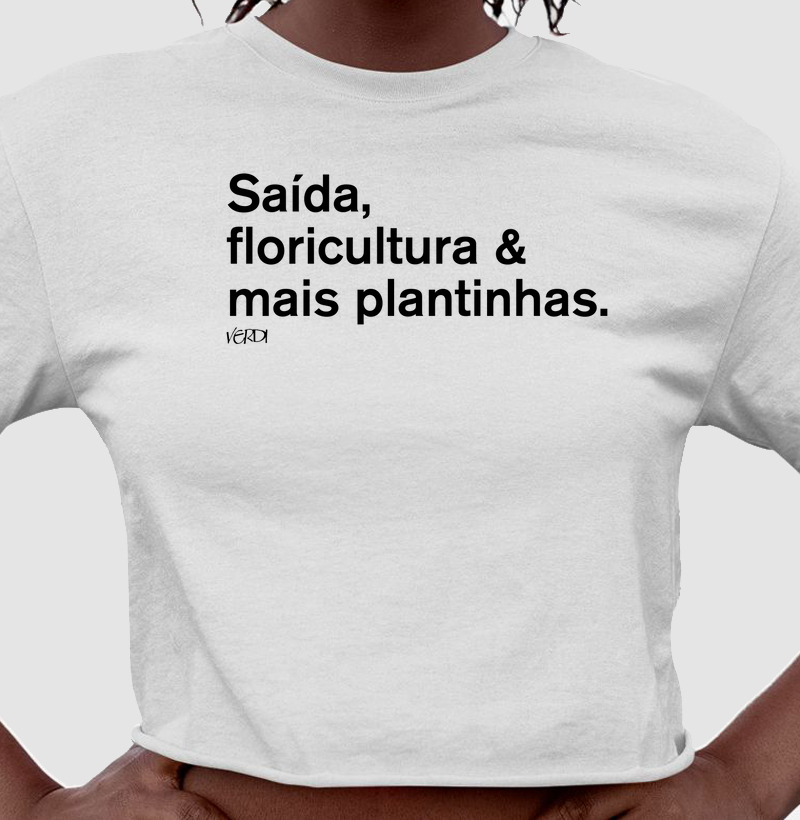 Saída, floricultura & mais plantinhas