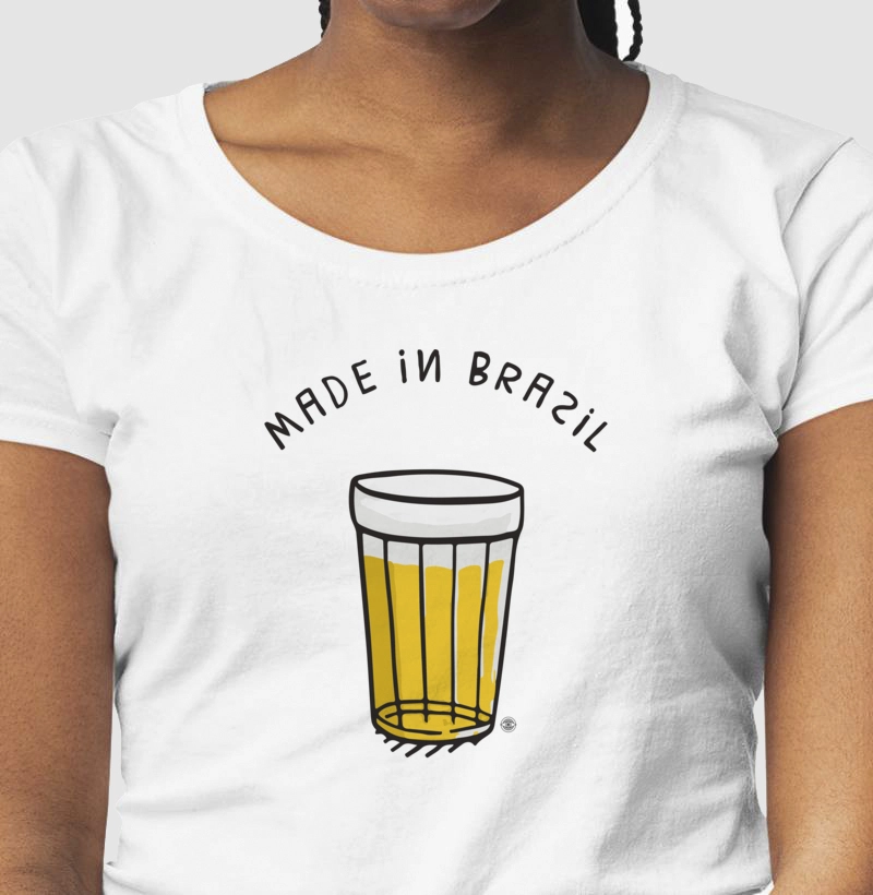 Camiseta Made in Brasil - Copo Americano