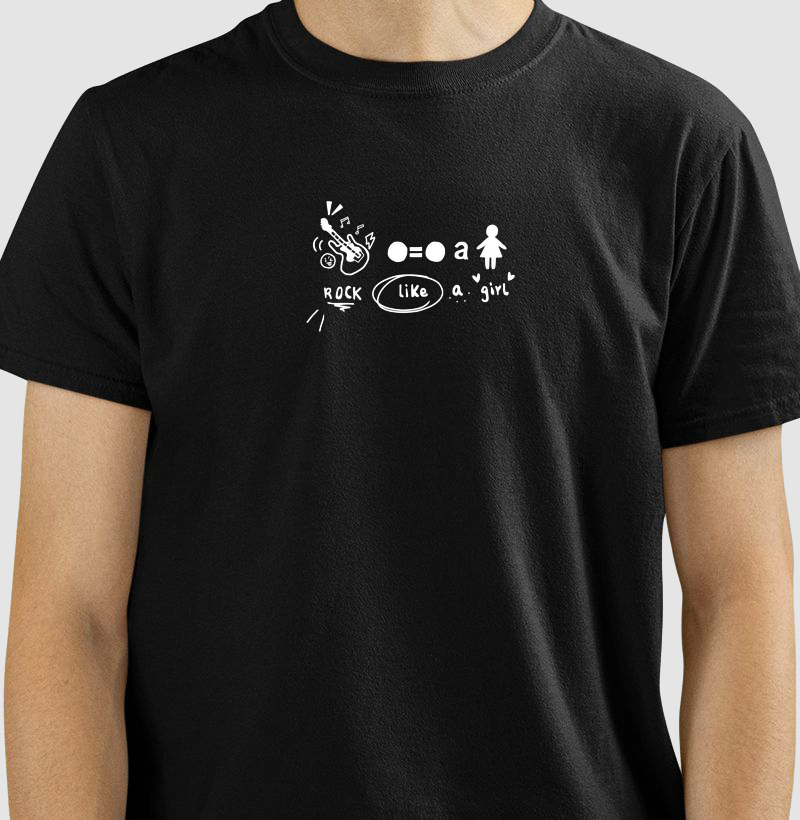 Camiseta Adulto Girl Power by Talita Marquezinho