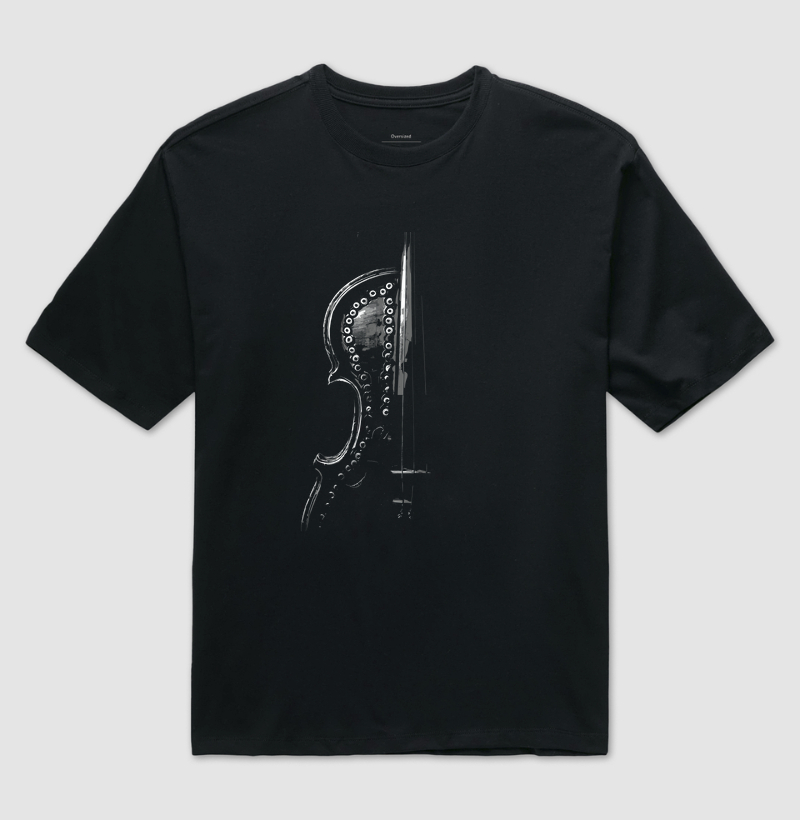 The Quintessential Violin Silhouette