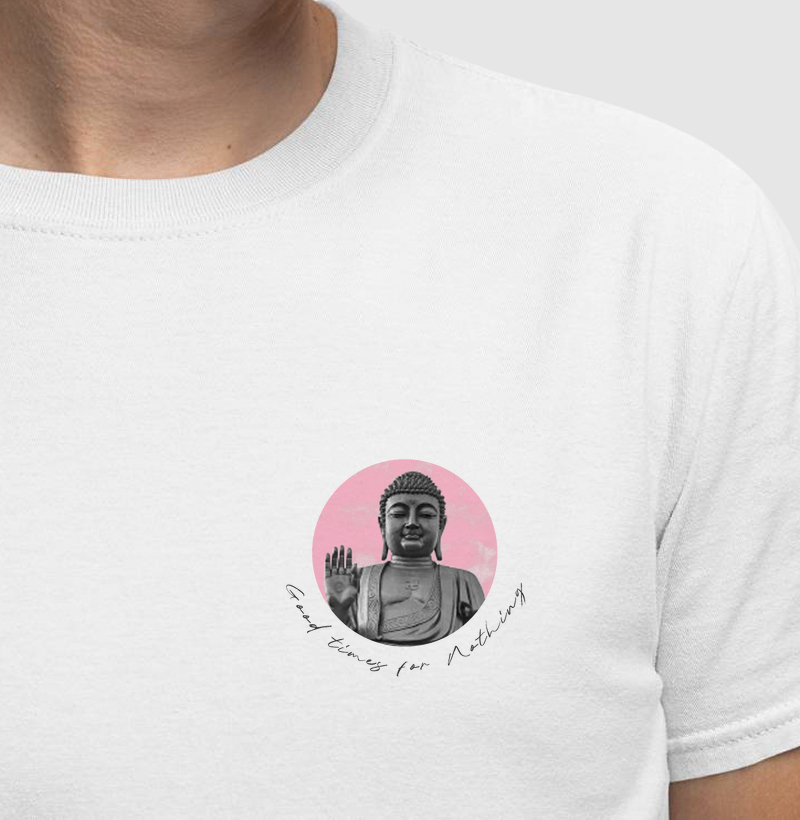 Camiseta Minimalista - Good Times for Nothing