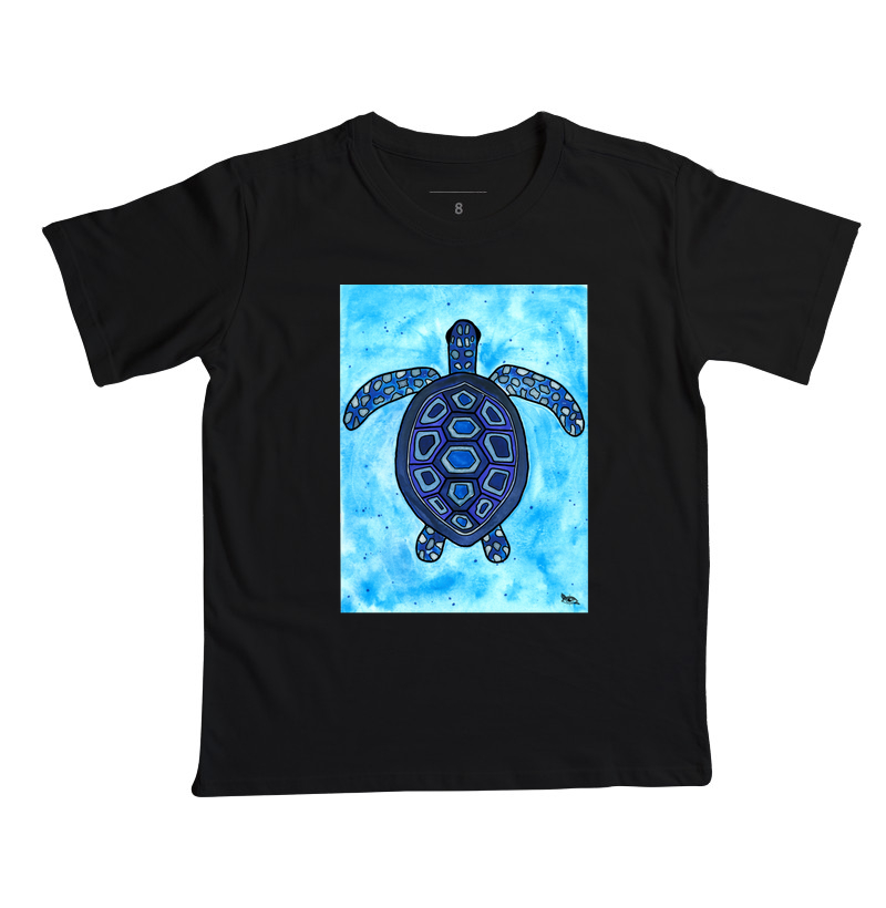 Tartaruga Azul 2.0 - Aquarela
