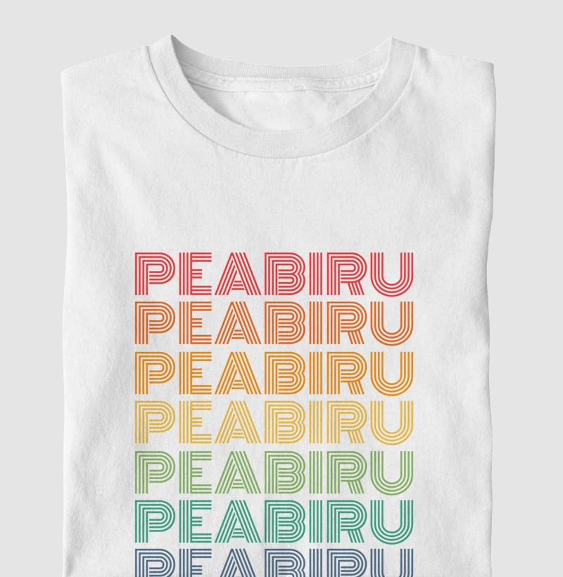 Peabiru Letreiro Retrô