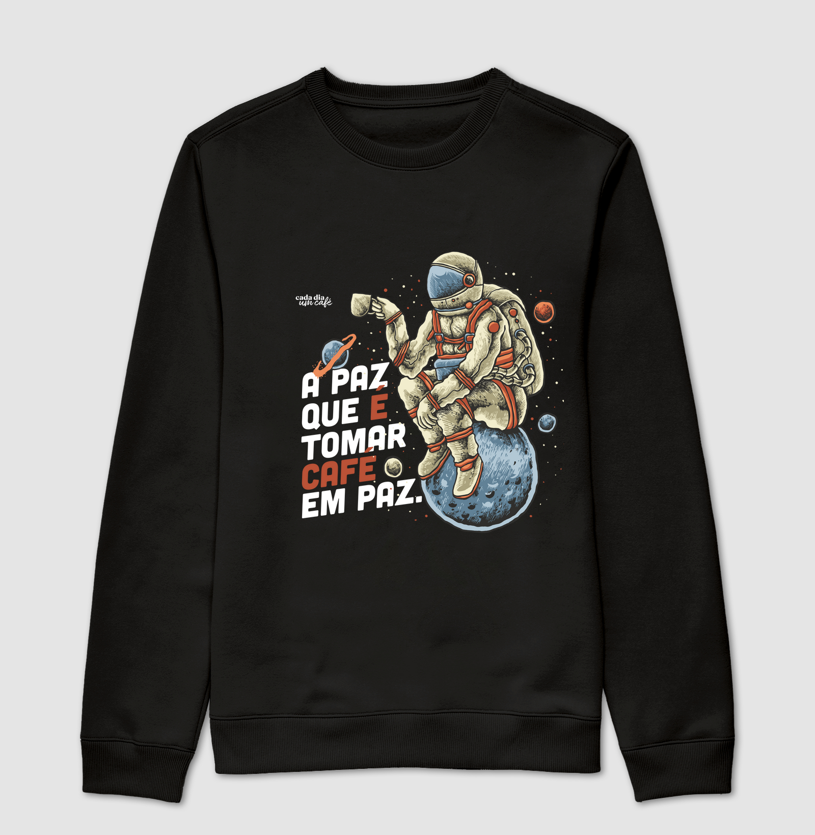 A Paz em tomar café em paz.