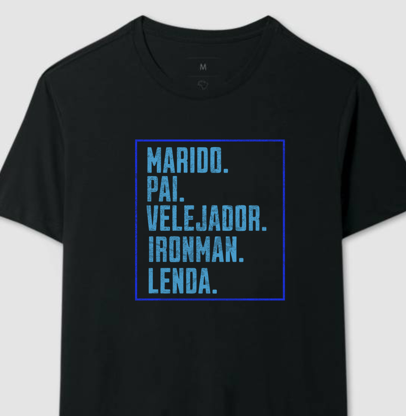 Marido Pai Mestre Amador lenda - Algodão 30.1