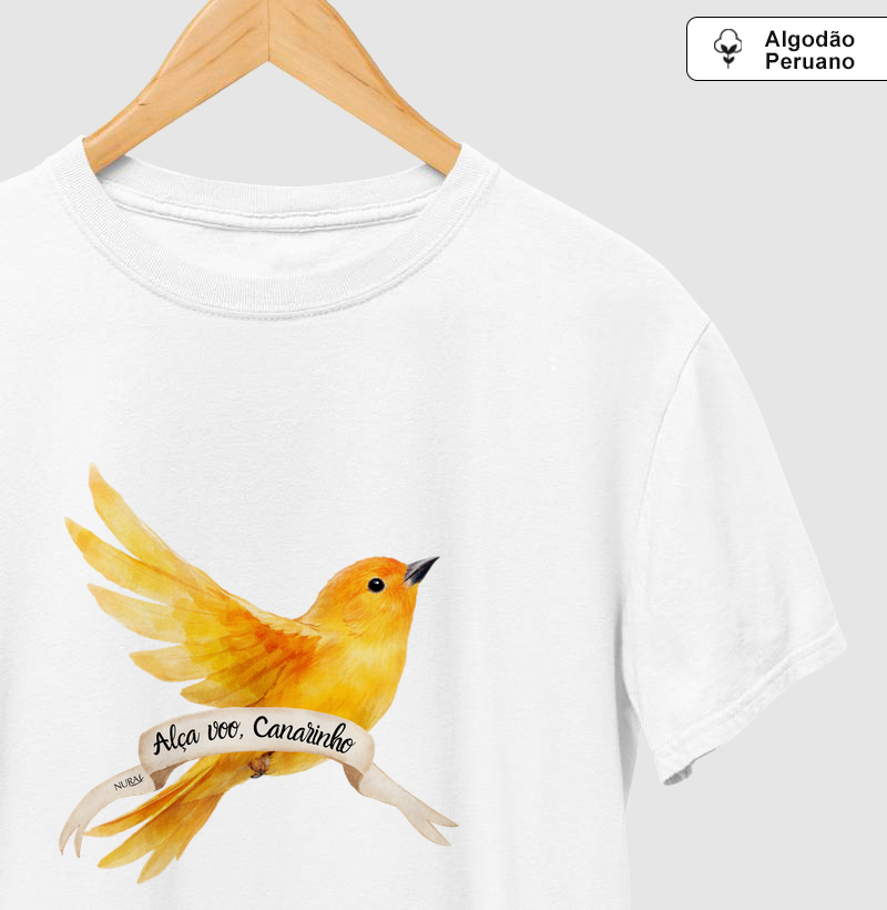 Alça voo, canarinho.