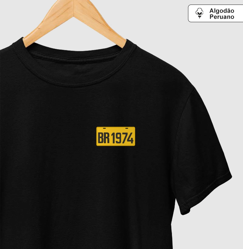 Placa Amarela 1974 PIMA