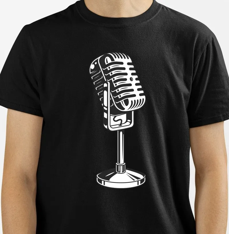 Vintage Vibe Microphone Tee