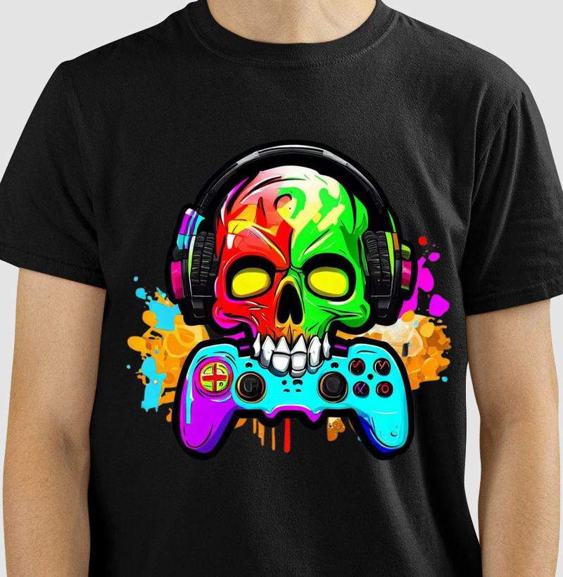 Camiseta Gamer over