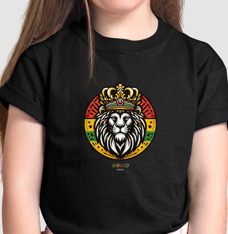Camiseta BR00069 Reggae Lion V2