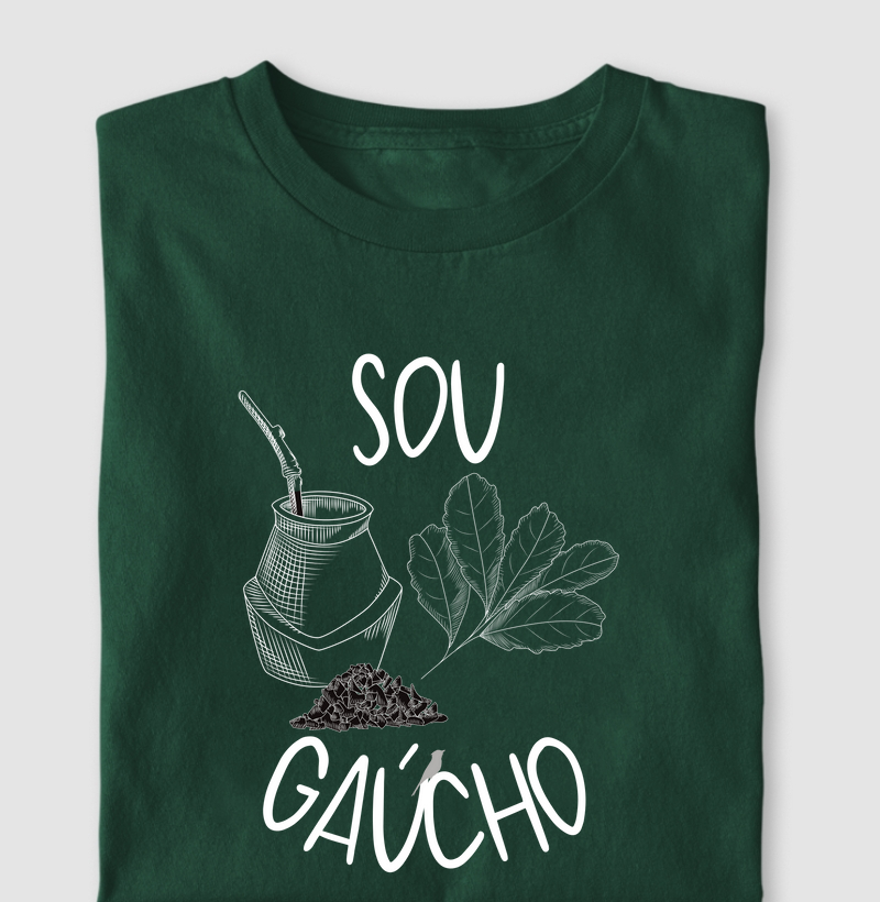 CAMISETA SOU GAÚCHO(A) PB