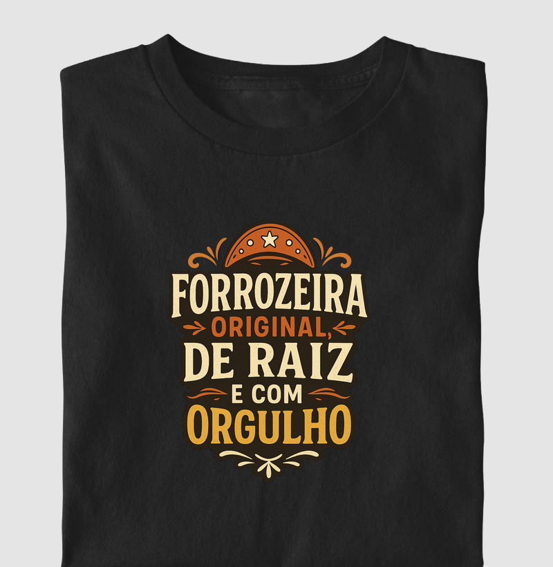 Forrozeira original de raiz e com orgulho