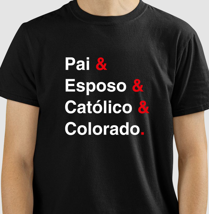 Pai e Esposo e Católico e Colorado