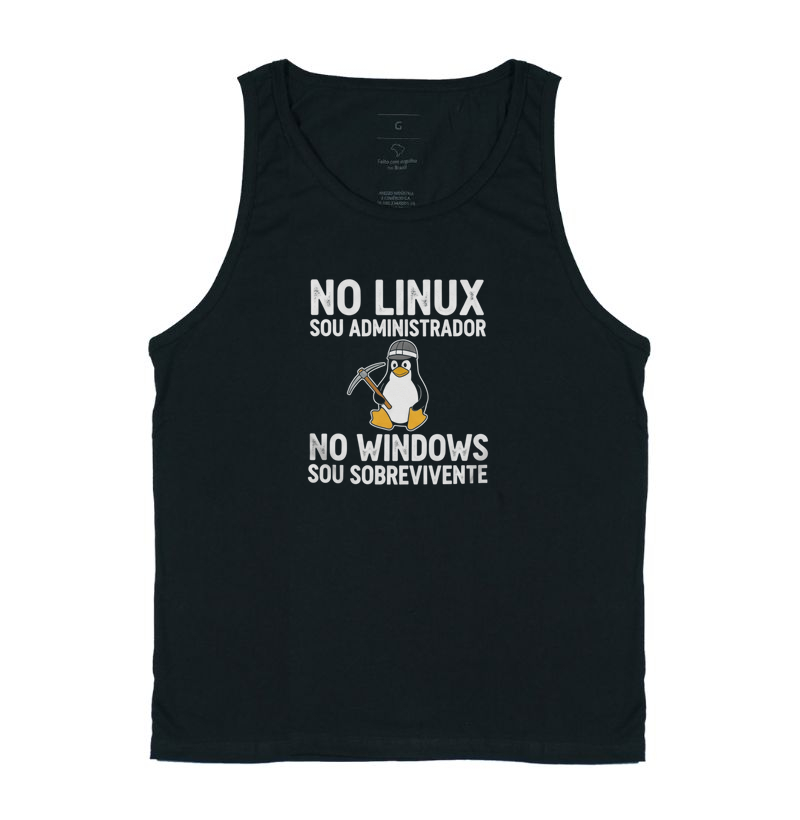 No Linux Sou Administrador