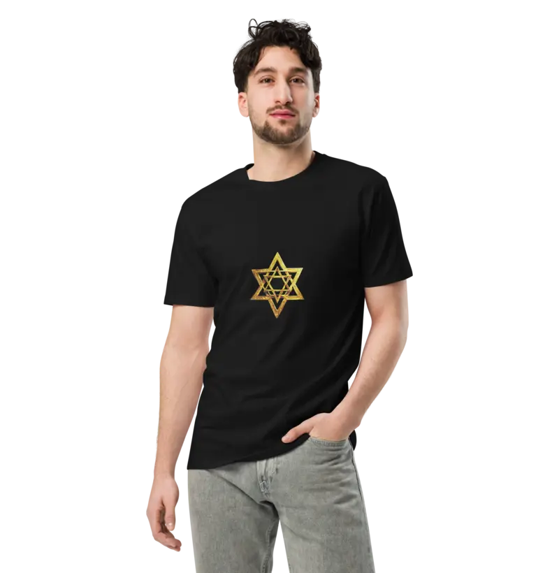 Símbolo de Força e Fé: Adquira a Camiseta do Arquétipo Estrela de Davi!