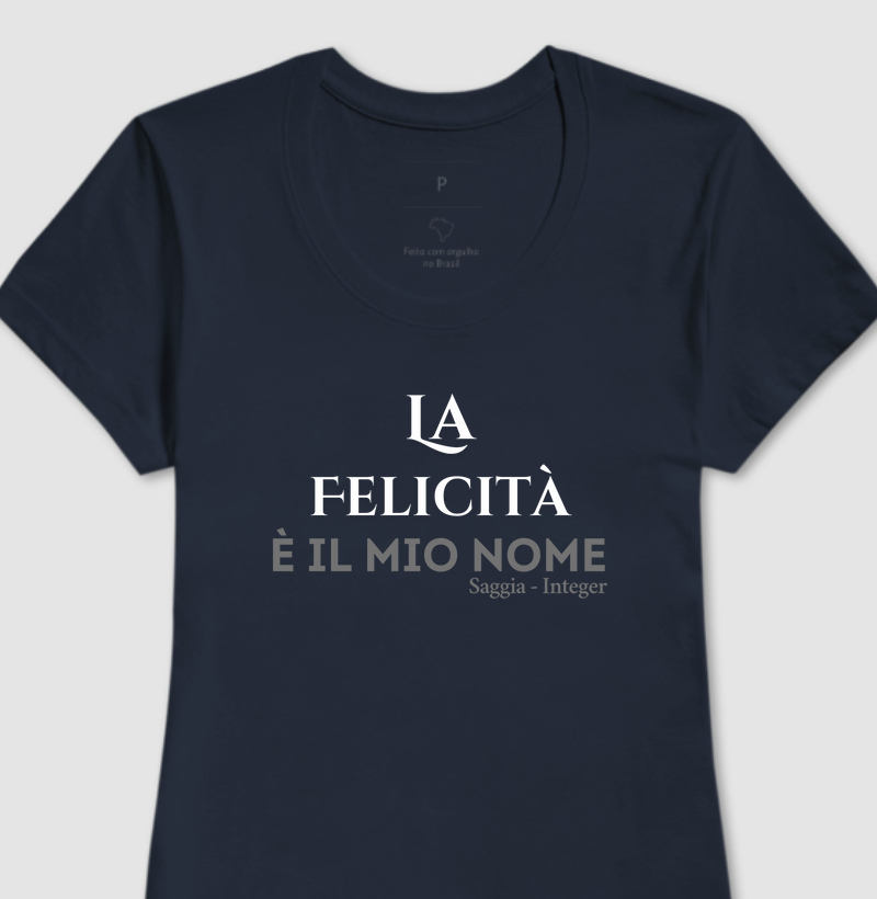 Camiseta REALIZZATORE IL MIO NOME 0275 - Femme