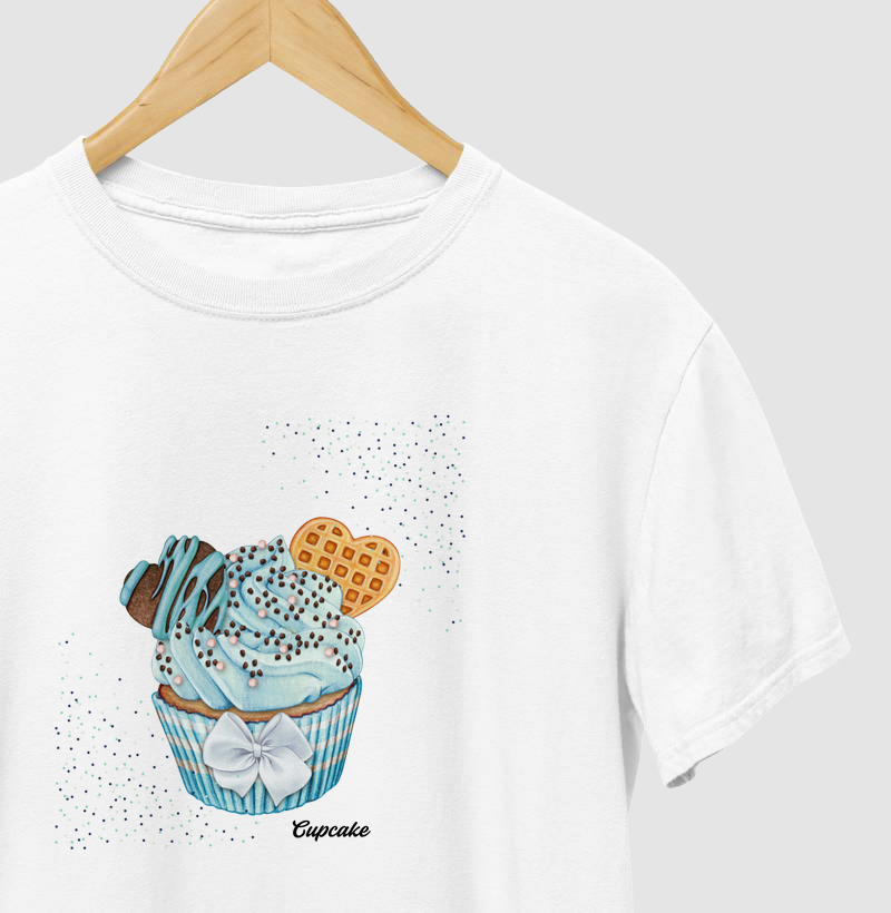 T-shirt cupcake