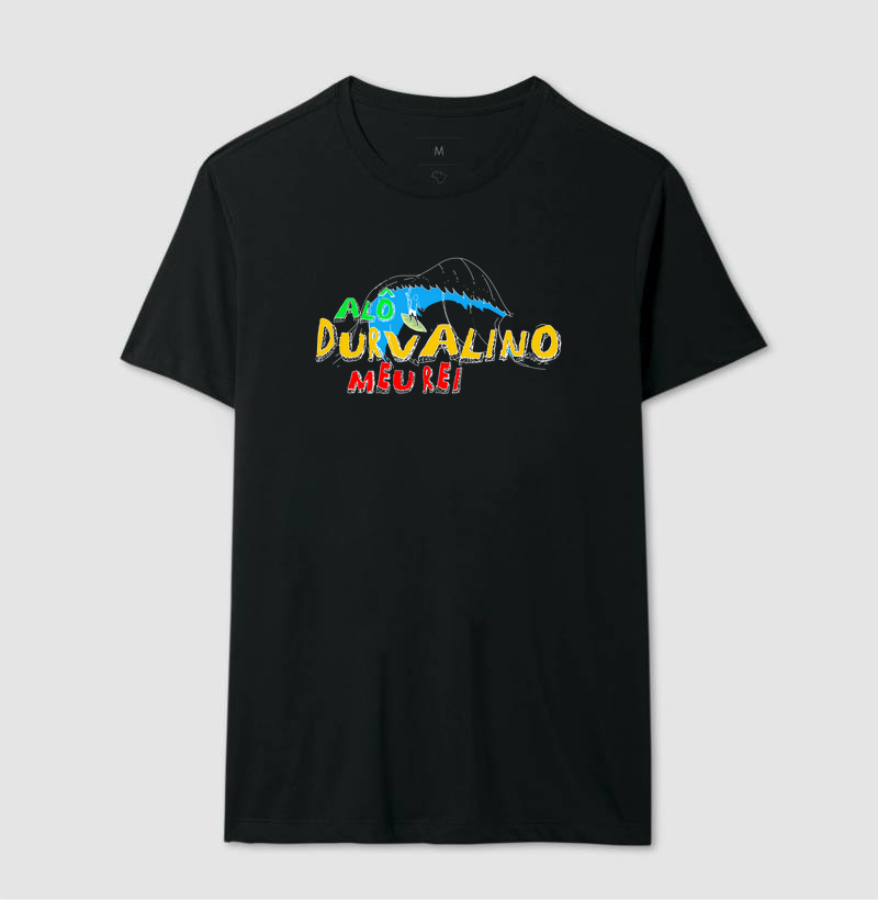 Camiseta Axé Alô Durvalino Meu Rei 