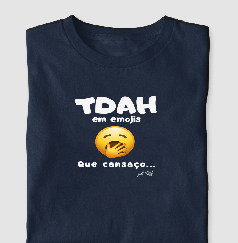 TDAH em Emojis. Cansaço