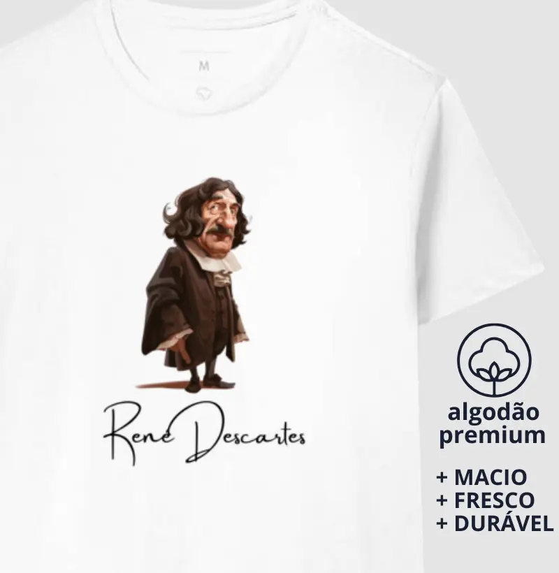 Camiseta René Descartes