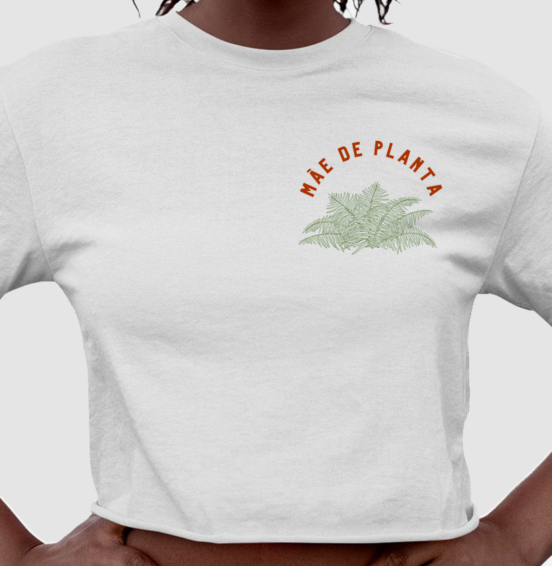 Cropped Mãe de Planta Peito