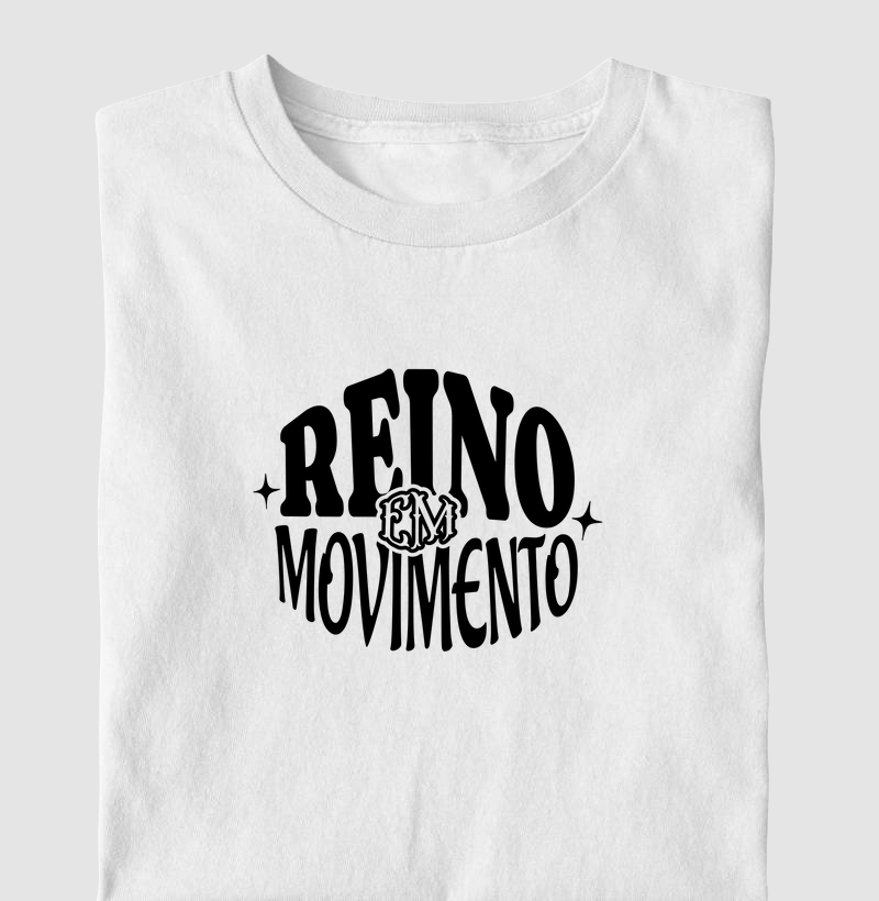 Camiseta reino em movimento