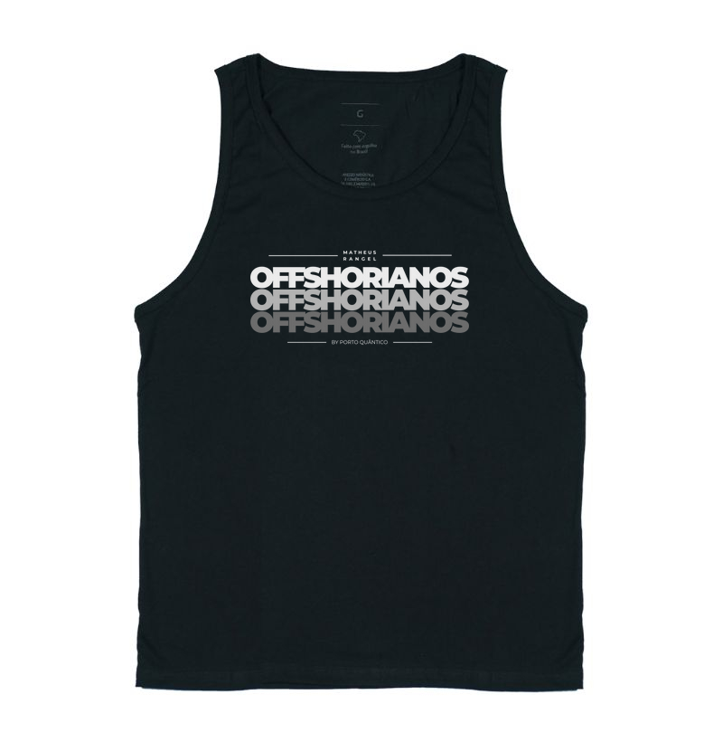 Regata Unissex 100% Algodão - Offshorianos