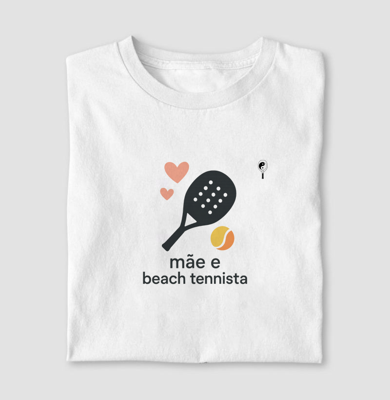 Mãe e Beach Tennista