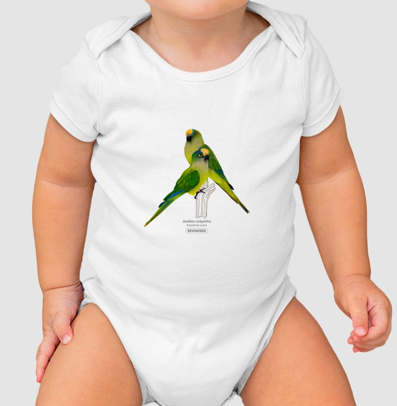 Love Friends - Jandaias-coquinho (Zé e Frank) - Body Infantil