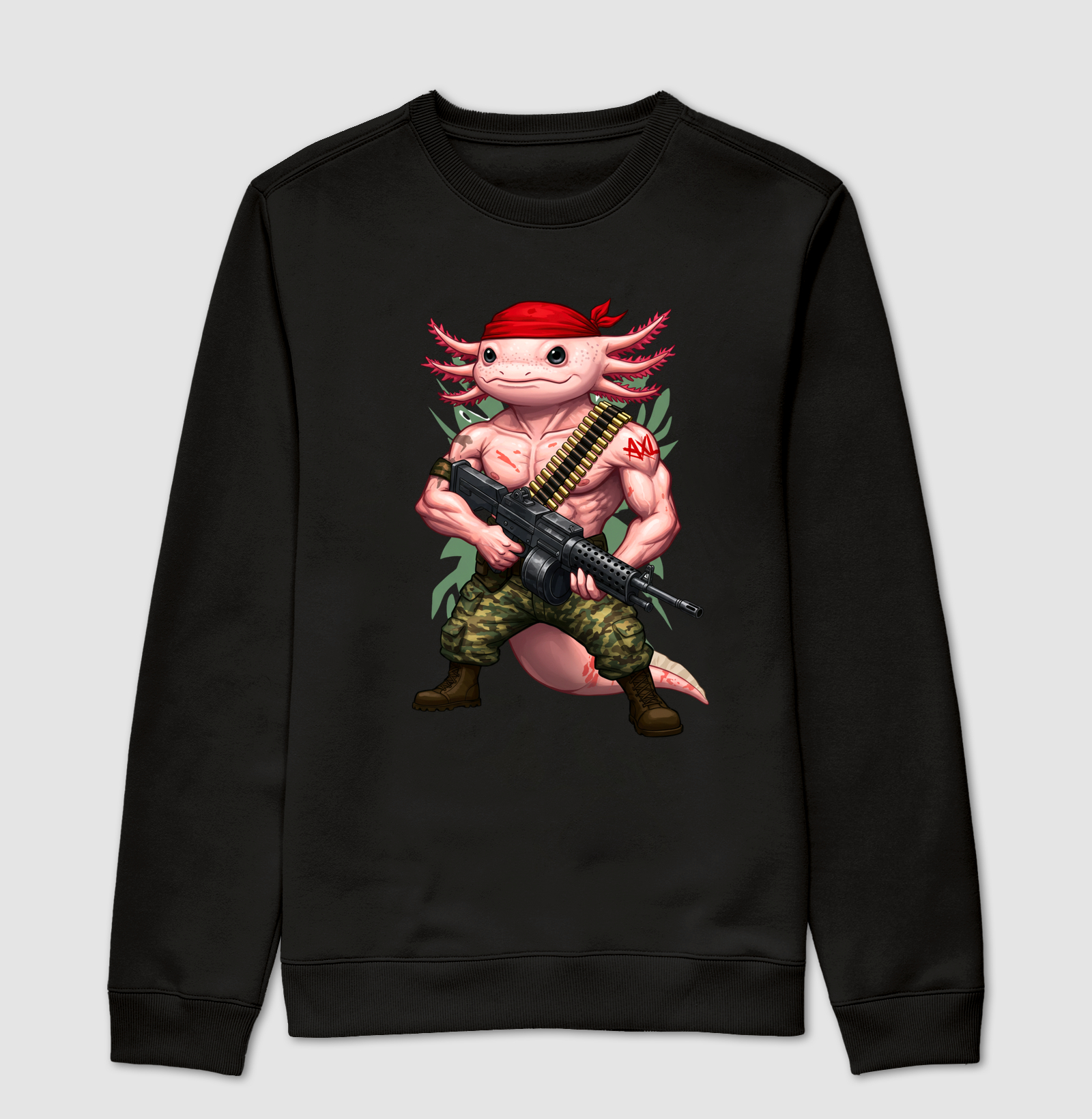 Suéter Moletom - AXL, Rambo (01)