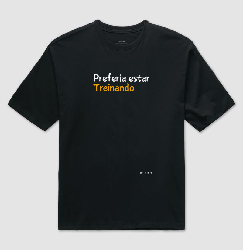 Preferia estar treinando