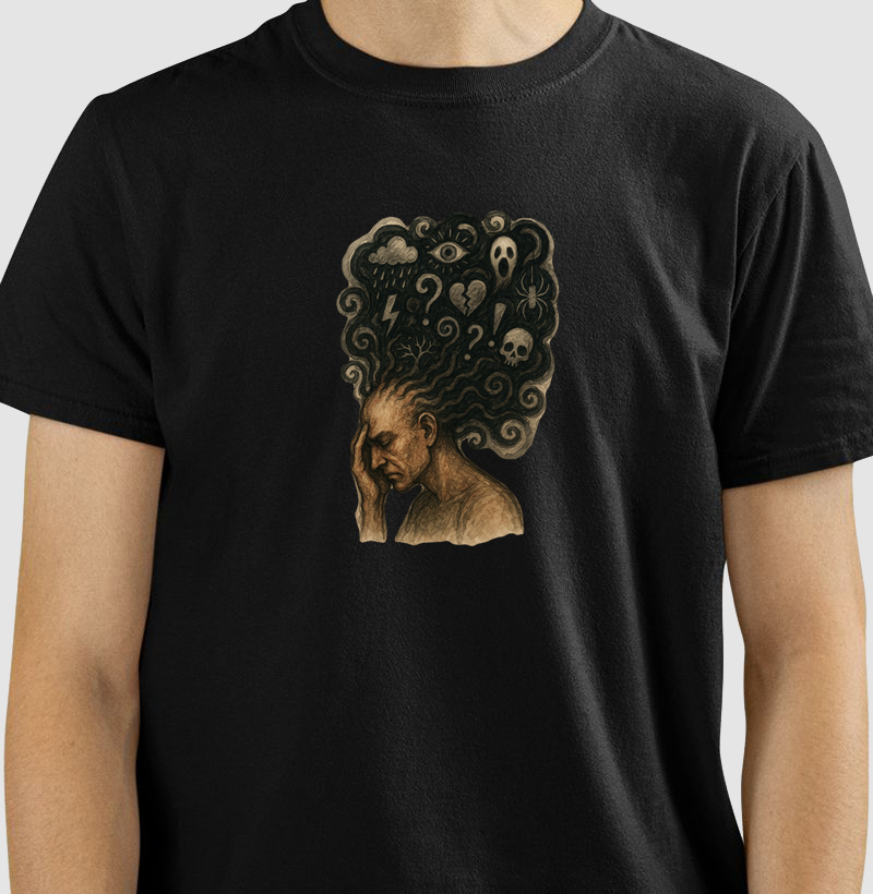Camiseta Pensamentos intrusivos