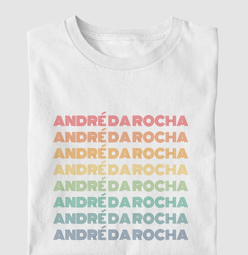 André da Rocha Letreiro Retrô