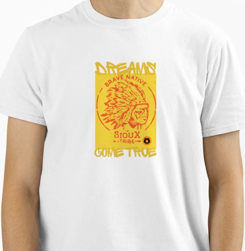 camiseta vintage tribo indígena