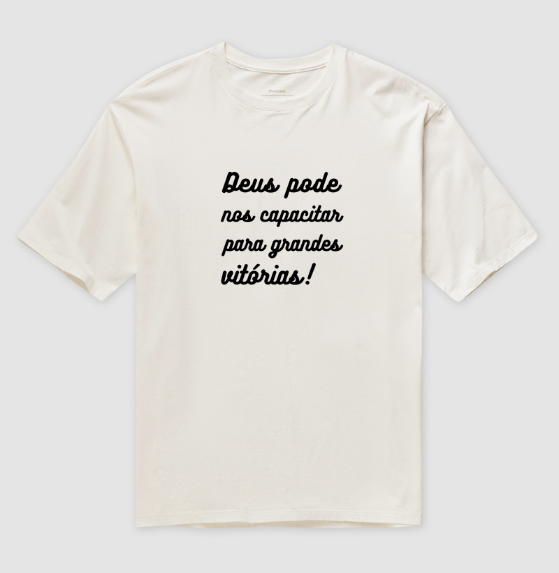 Deus pode nos capacitar para grandes vitórias!