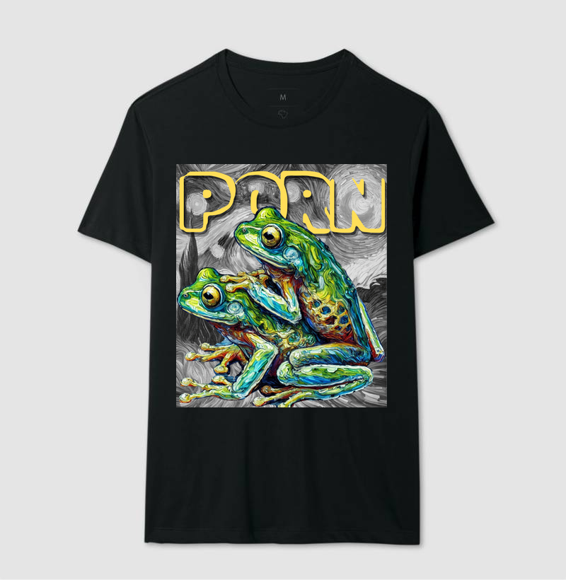 Camiseta Porn Parereca Van Gogh 3 | Fantástico Mundo da Biologia