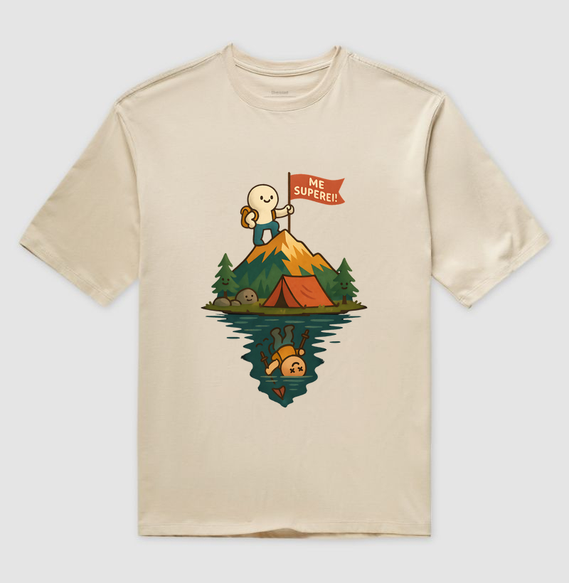 Camiseta Me Superei – Só Quem Viveu Sabe